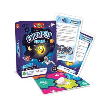 Jeu de cartes Bioviva Enigmes Espace