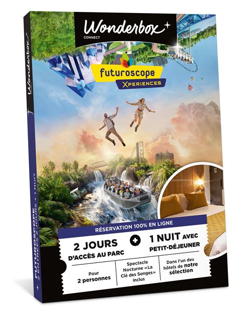 Coffret cadeau Wbx Connect Futuroscope Séjour