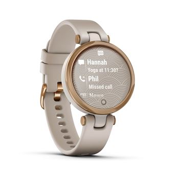 13 sur Montre connect e Garmin Lily Beige et rose or avec