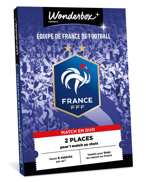 Coffret cadeau Tick’nBox Equipe de France
