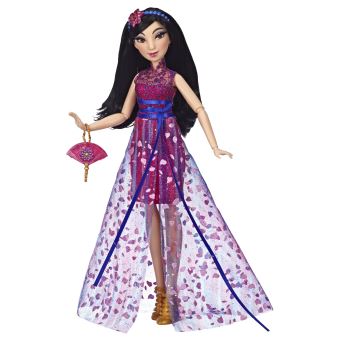 Poupée Disney Princesses Série Style Mulan 30 cm Violet