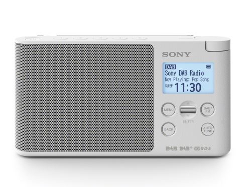 Radio portable Sony XDRS-41DW DAB/DAB+/FM Blanc