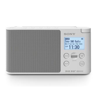 Radio portable Sony XDRS-41DW DAB/DAB+/FM Blanc - Radio - Achat