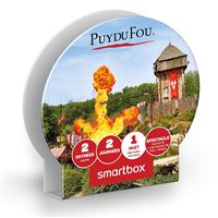Coffret cadeau SmartBox Séjour Puy du Fou Villa Gallo-romaine 2023
