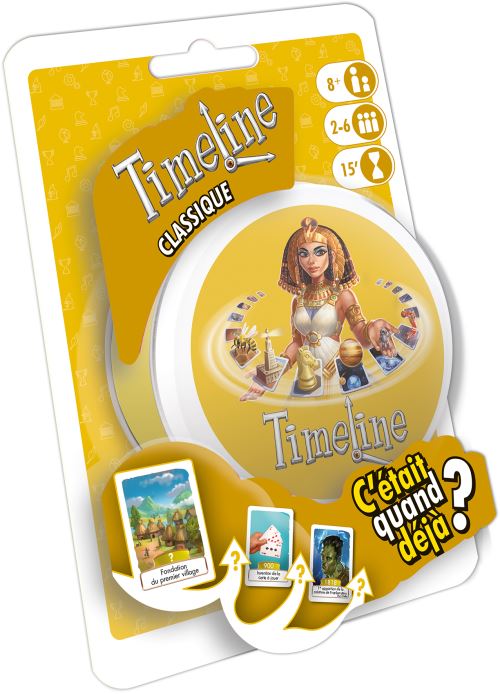 Jeu d'ambiance et de déduction Asmodee Timeline