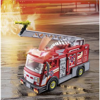 PLAYMOBIL City Action Camion de pompiers avec échelle - 70935