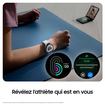 Montre connectée Samsung Galaxy Watch6 44mm Bluetooth Argent