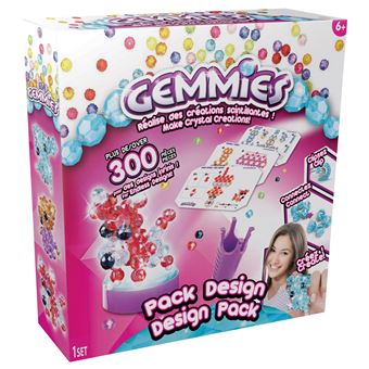 Pack de 300 pièces Gemmies Animaux Podium lumineux