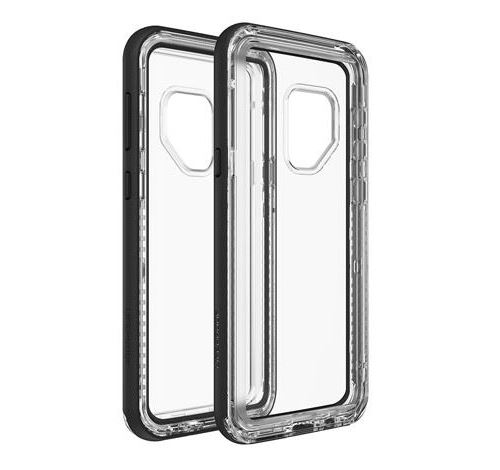 LifeProof Next Hoes Transparant met Zwarte Randen voor Samsung Galaxy S9