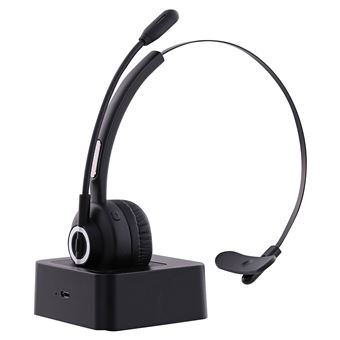 Micro-casque sans fil Mono Bluetooth T'n'b Activ 300M Noir