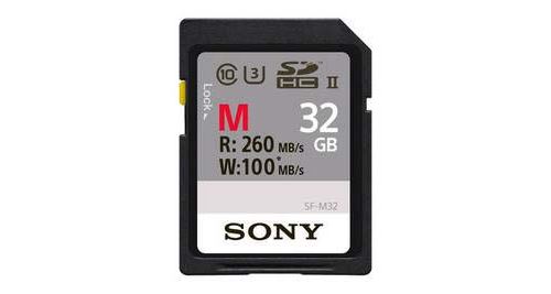 Carte mémoire Sony SDXC 32 Go UHS-II