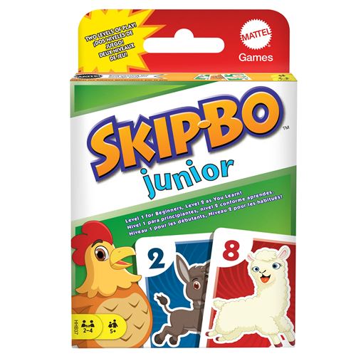 Jeu classique Mattel Skip Bo Junior