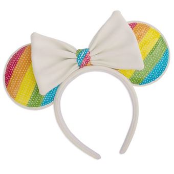 Serre-tête avec oreilles Funko Loungefly Sequin Rainbow Minnie Mouse