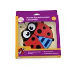 Puzzle encastrement Asa Toys Coccinelle