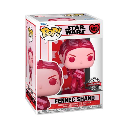 Funko Figurine Pop Star Wars Valentines S2 Fennec Exclusivité