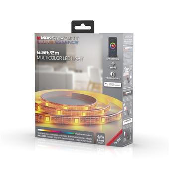 Bandeau lumineux Monster Illuminescence Multicolore 2 m