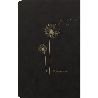 Flying Spi Blck Carnet piq textile 11x17cm 96p lgn