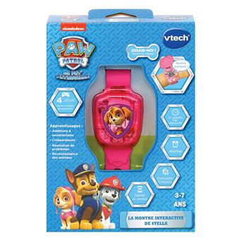 Montre interactive Vtech Pat' Patrouille La montre intéractive de Stella