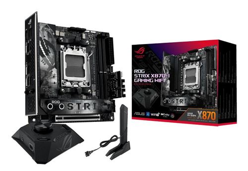 Carte mère ROG STRIX X870-I GAMING WIFI mini ITX Socket AM5 Chipset AMD AMD X870