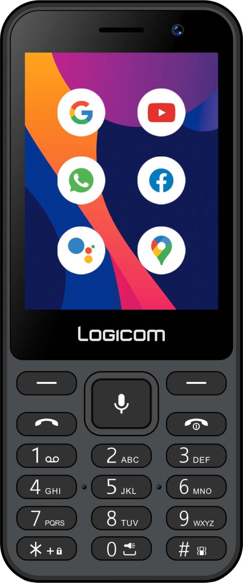Smartphone Logicom Le Kay 283 2,8’’ 3G Double SIM 4 Go Noir