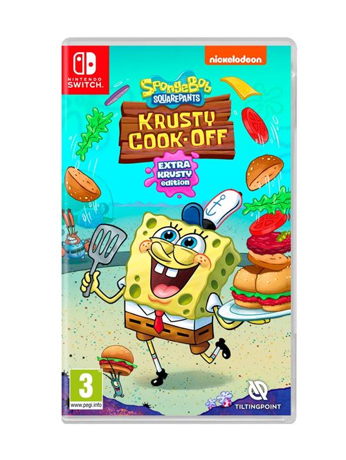 Bob l'eponge : Cuisine en Folie Extra Croustillante Nintendo Switch