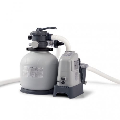 Pompa A Sabbia Combo Sistema E.c.o. Per Piscine Fino A 32.200 Litri - Peso Kg.25,40 (26676)