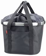 Panier KlickFix Bikebasket Graphite Gris