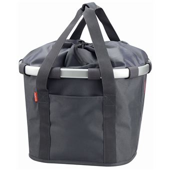 Panier KlickFix Bikebasket Graphite Gris