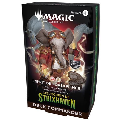 Cartes à collectionner Magic The Gathering Deck Commander Les secrets de Strixhaven Esprit de Forsapience