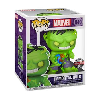 Figurine Funko Pop Marvel Immortal Hulk with chase Glows in the dark