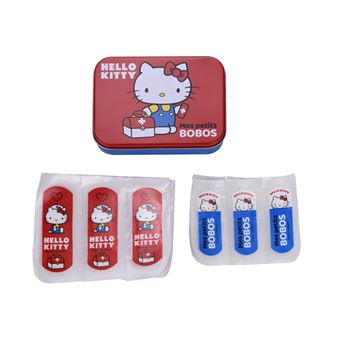 Boite à pansements Miniso Hello Kitty 24 pièces Rouge