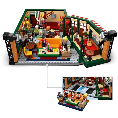 lego friends central perk fnac