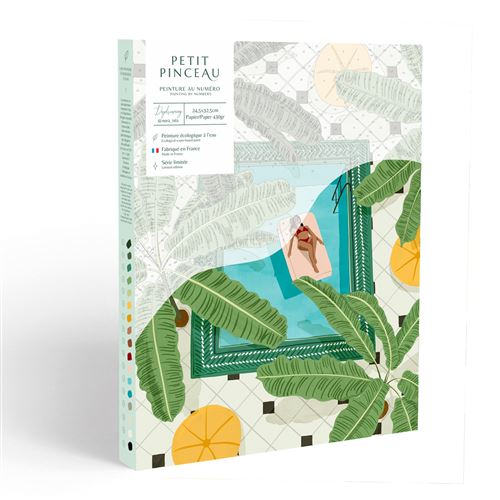 Gouache La Petite épicerie Peinture au numéro Petit Pinceau Daydreaming par Nora Dong