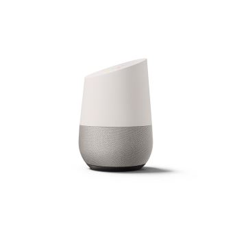 schilder Justitie Soepel Google Home - Slimme luidspreker - Wi-Fi - wit (roosterkleur - leikleurige  stof) - Smart speaker - Fnac.be