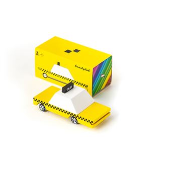 Voiture Candylab Candycar World Taxi Jaune