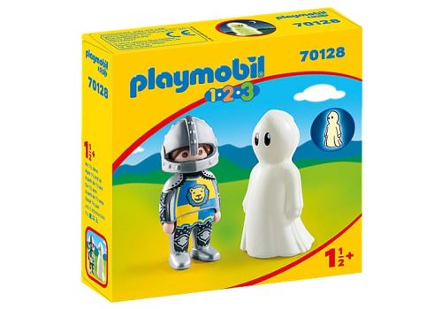 Playmobil 1.2.3 70128 Chevalier et fantôme