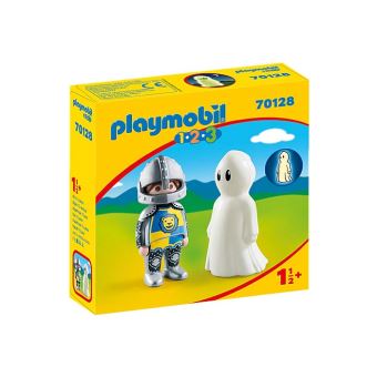 Playmobil 1.2.3 70128 Chevalier et fantôme