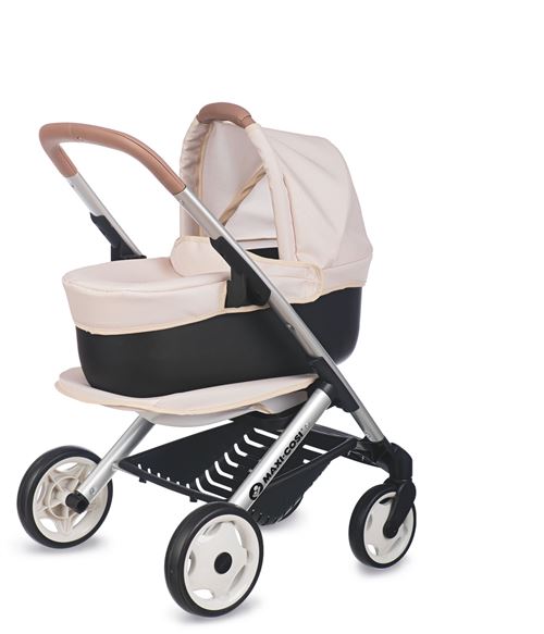 Poussette et Landau 3-en-1 pour Poupons Smoby Maxi-Cosi Beige