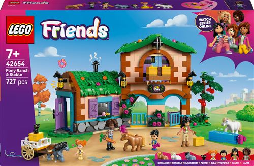 LEGO® Friends 42654 Le ranch et les écuries des poneys