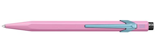 Stylo à bille Caran d'Ache 849 Claim your Style Rose hibiscus