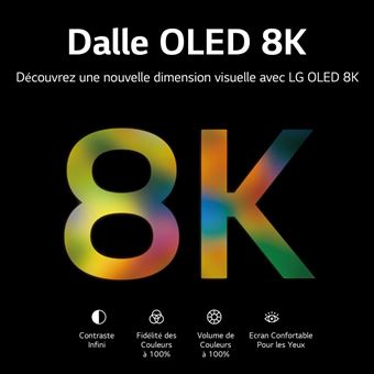 TV LG OLED77Z2 77" 4K UHD Smart TV 2022 Gris foncé