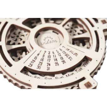 Ugears Modélisation en bois Navigateur de date