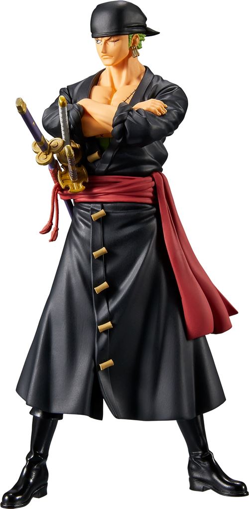 Figurine de collection Banpresto One Piece Roronoa Zoro The Grandline Series Wanokuni Vol. 5 État correct - Banpresto reconditionné disponible sur Fnac