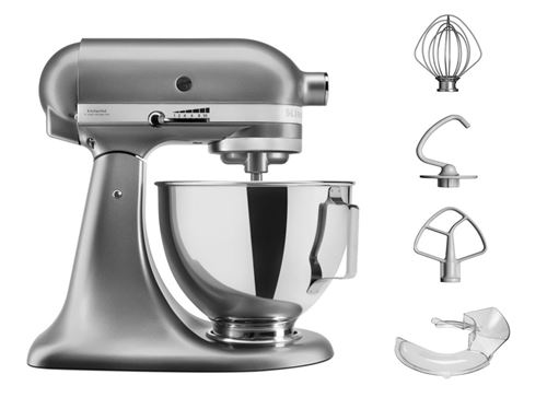 Robot pâtissier multifonction KitchenAid 5KSM95PSEMC 275 W Argent