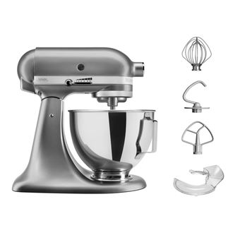 Robot pâtissier multifonction KitchenAid 5KSM95PSEMC 275 W Argent