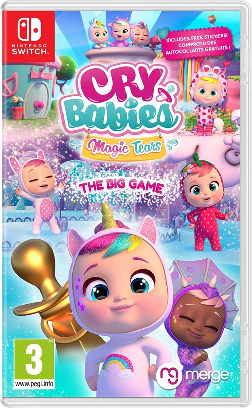Cry Babies Magic Tears The Big Game Nintendo Switch