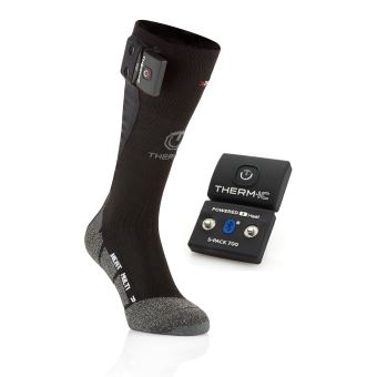 Therm-ic Chaussettes Chauffantes Uni Batteries S Pack 1400 Bluetooth Mixte