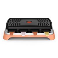 Raclette multifonction Tefal Food & Co 8 personnes, RE651JF0 Orange