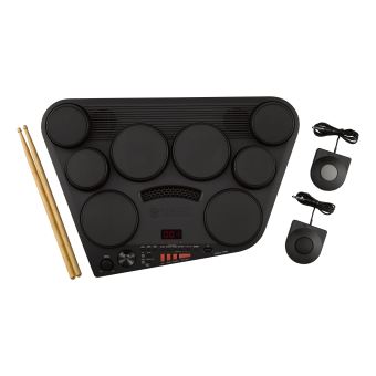 Percussion numérique Yamaha DD-75 8 pieds Noir