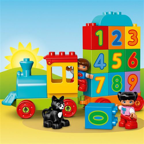 LEGO® DUPLO® 10847 Le train des chiffres Lego Achat prix fnac